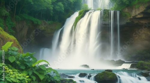 The enchanting world of waterfall art. Welcome to the enchanting world of the waterfall painting, a captivating genre of art that has long held a special place in the hearts of both artists and art en