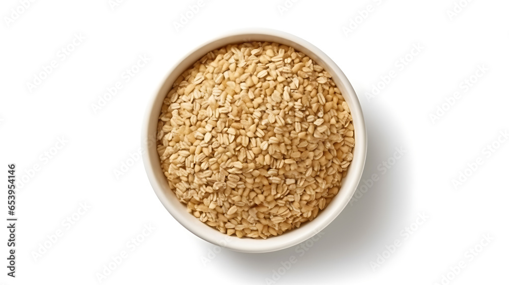 Whole grain isolated on white background. Top view. Flat lay. Whole grain isolated on white background. Top view. Flat lay.