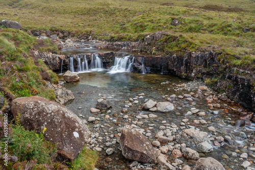 Wasserfall bei den fairy Pools auf Skye 