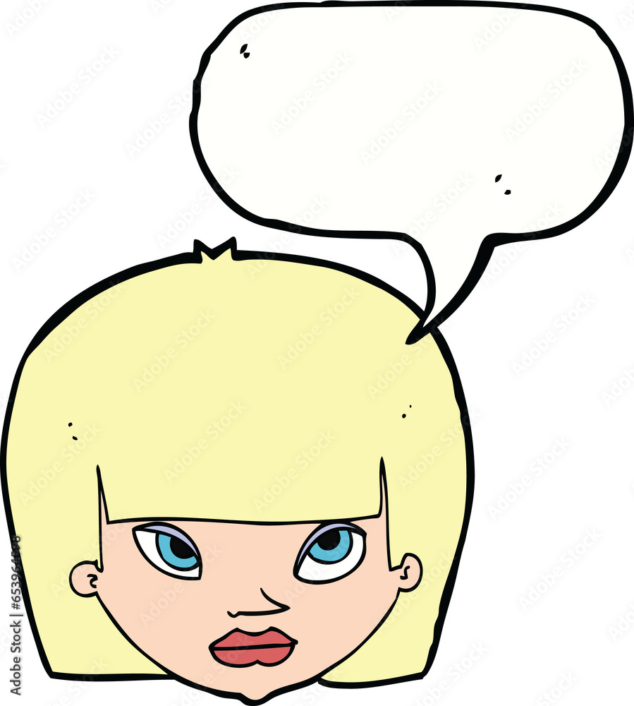 cartoon annoyed woman with speech bubble cartoon annoyed woman with speech bubble