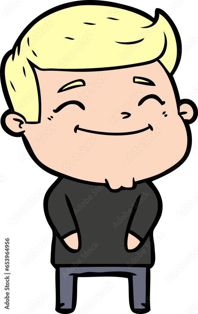 happy cartoon man happy cartoon man