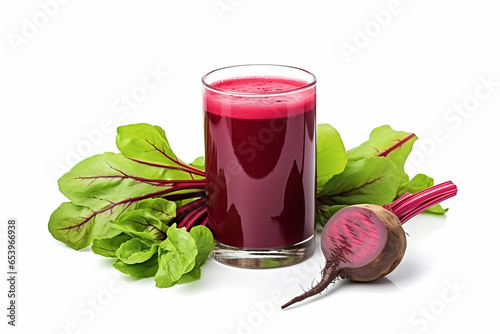 Vitality-Boosting Organic Beetroot Smoothie and Fresh Delicious Beet Juice