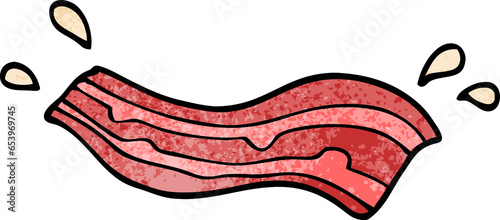 Photography cartoon doodle bacon