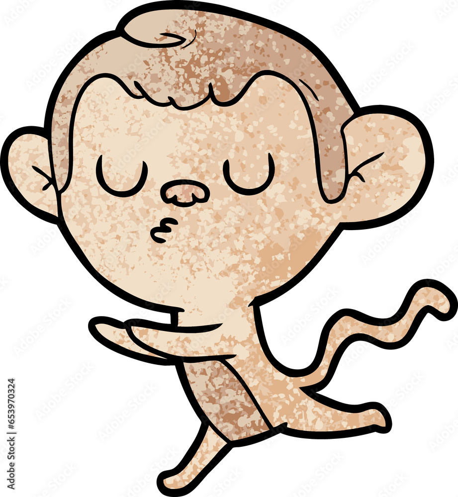 cartoon monkey cartoon monkey