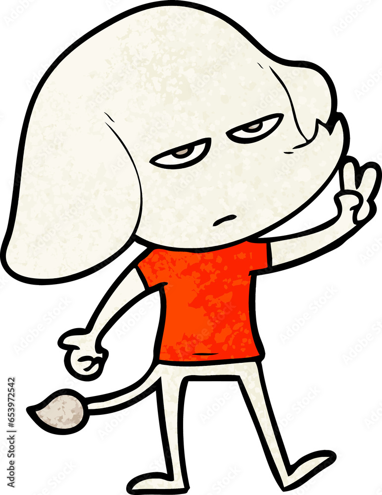 annoyed cartoon elephant annoyed cartoon elephant