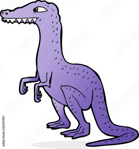 cartoon dinosaur