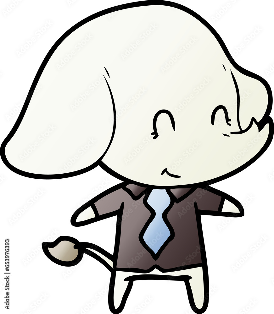 cute cartoon elephant boss cute cartoon elephant boss