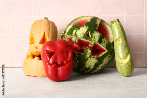 Creative halloween decorati...