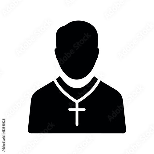 catholic religion priest icon