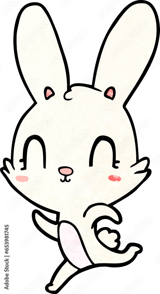cute cartoon rabbit cute cartoon rabbit