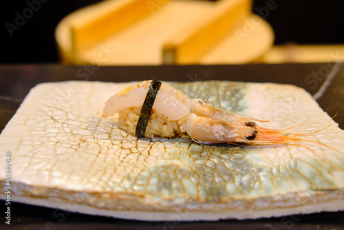 Sushi de Gambas