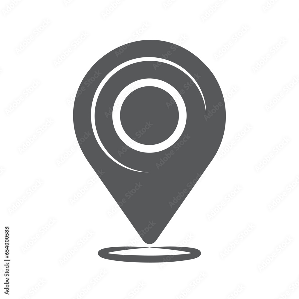 pin icon localitation gray pin icon localitation gray