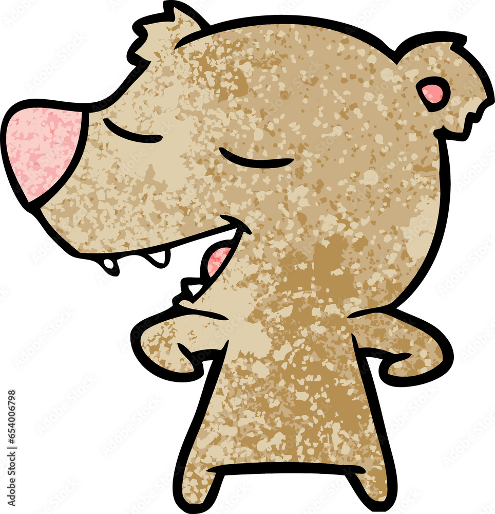 Obraz premium cartoon bear