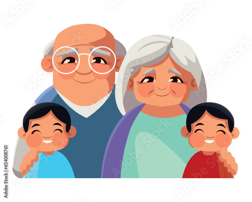 grandparents day happy family