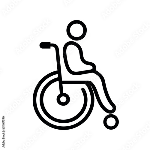 disable icon illustration