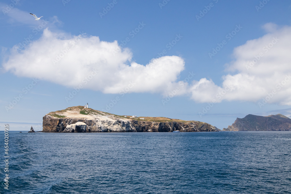 Anacapa Island Light Station at Channel Islands National Park, California
