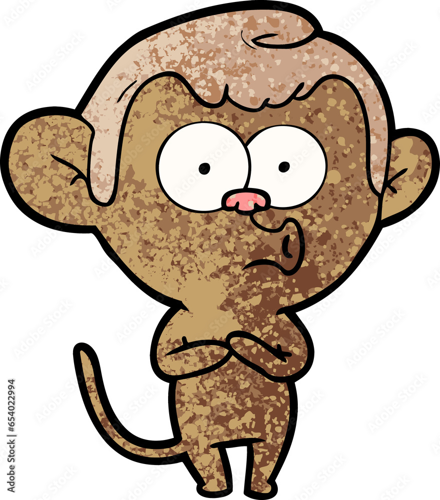 cartoon hooting monkey cartoon hooting monkey