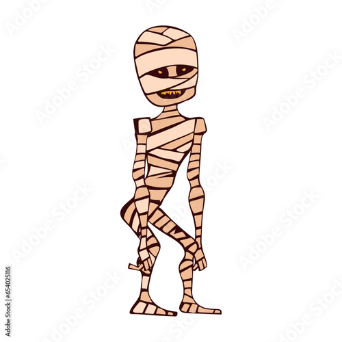 halloween character mummy
