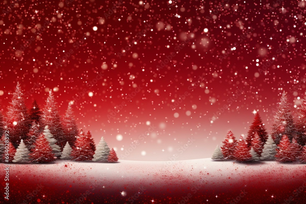 Christmas-themed background image. Generative AI