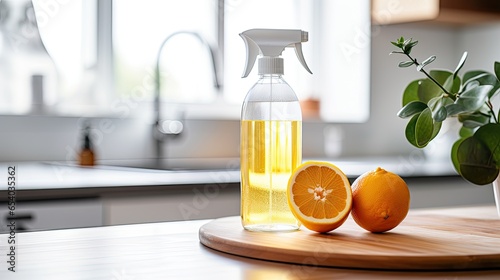 Eco-Friendly Cleaning: Homemade Vinegar and Orange Peel Solution

