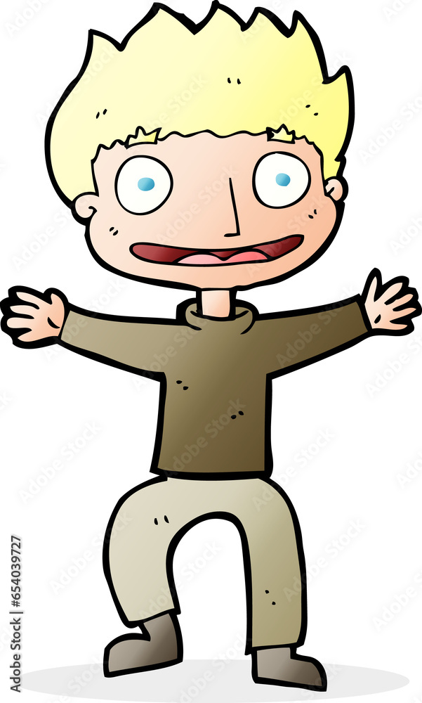 cartoon grinning boy cartoon grinning boy