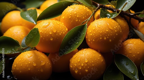 Kumquat , Macro shot , Color Gradient, Background HD