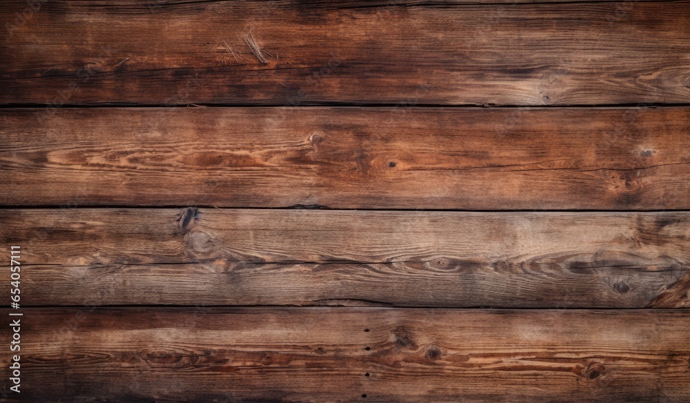 Obraz premium Wooden plank aesthetic design created with ai