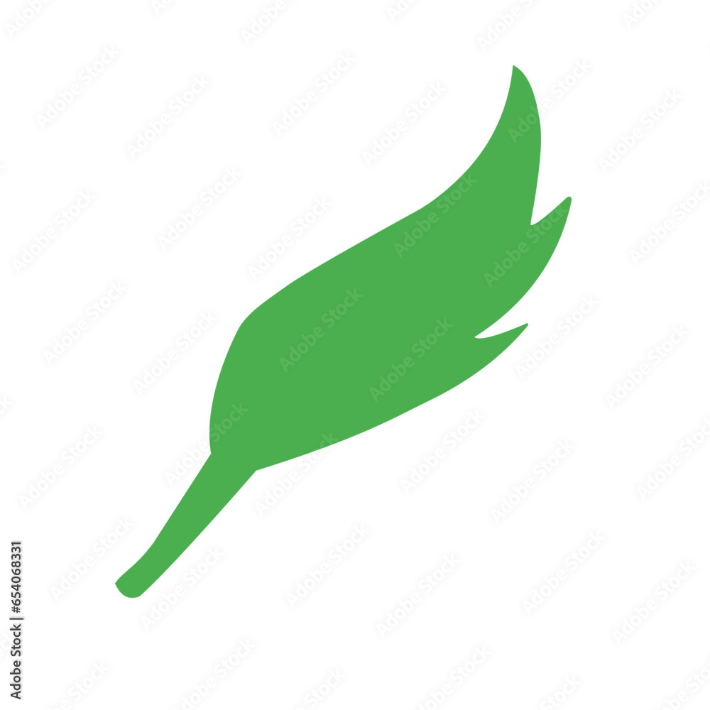 Leaves icon vector Leaves icon vector