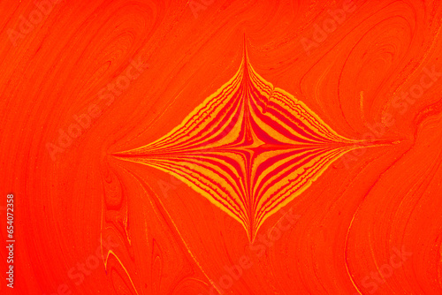 Ebru marbling effect surface pattern design for print