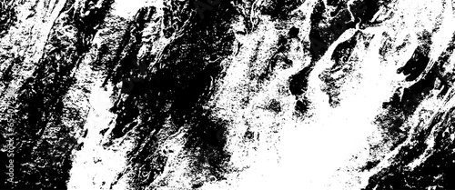 Old Ultrawide Grunge Seamless Black and White Texture  rustic grunge vector texture with grain and stains.