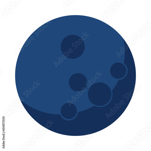 Icon Moon illustration vector 