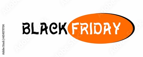 The text has been designed for The Black Friday event.