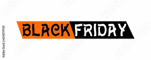 The text has been designed for The Black Friday event.