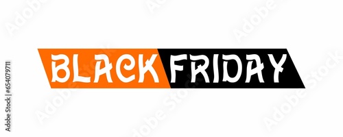 The text has been designed for The Black Friday event.