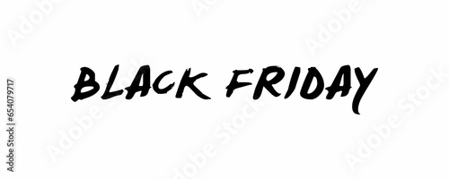The text has been designed for The Black Friday event.