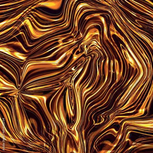 Realistic gold foil background vector design, texture