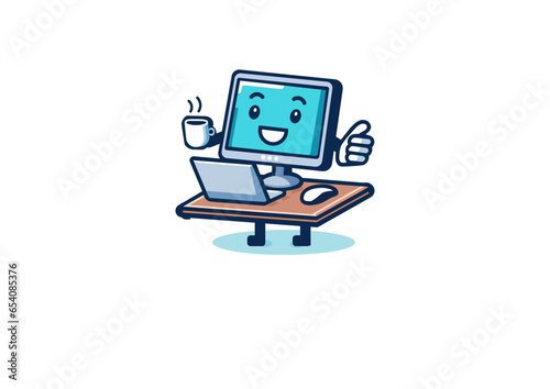 Ilustração de PC