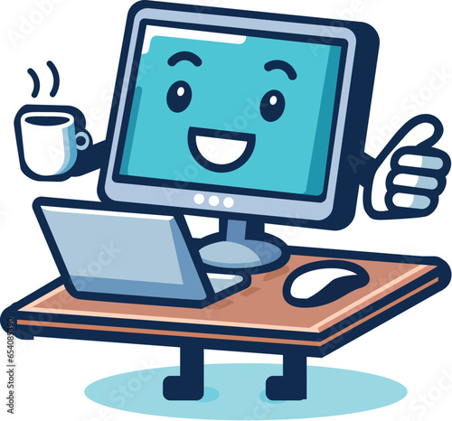 Ilustração de PC
