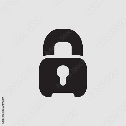 key icon, key icon logo with a simple and creative and iconic appearance, vector illustration