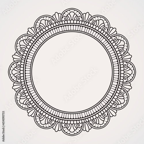 Photography Ornamental borders and symmetrical shapes