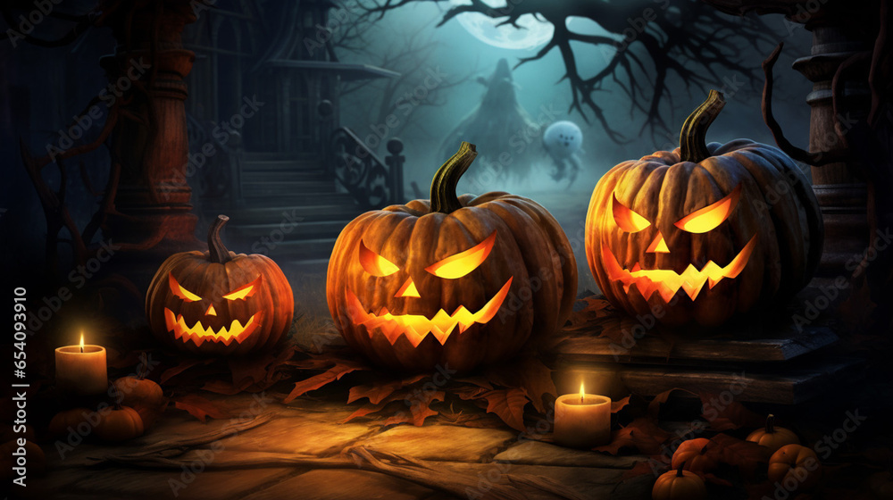 Fantastic Halloween Zucche Zucca Paura Tutti i Santi Halloween