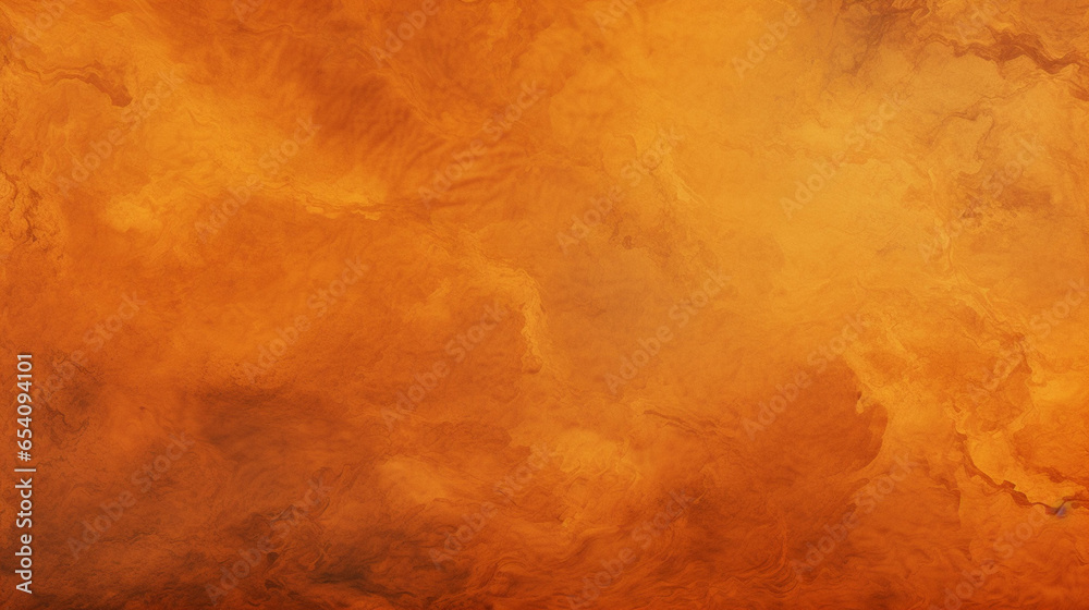 Orange Abstract Background with Vintage Marbled Texture Halloween