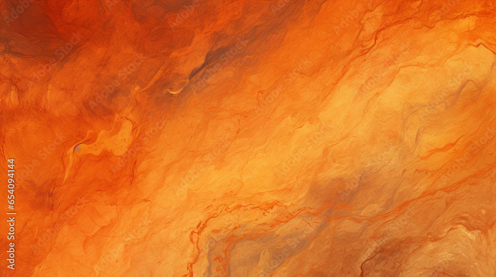 Orange Background with Vintage Marbled Texture Halloween