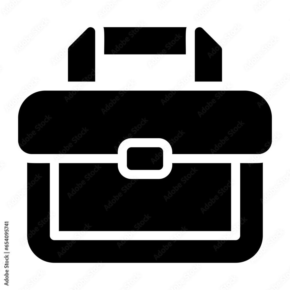 briefcase glyph icon briefcase glyph icon