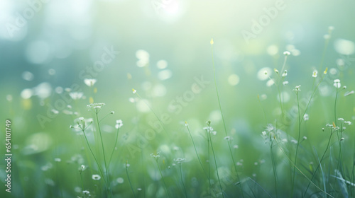 Abstract peaceful soft green background