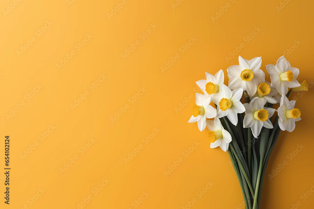 Flowers with Blank Space