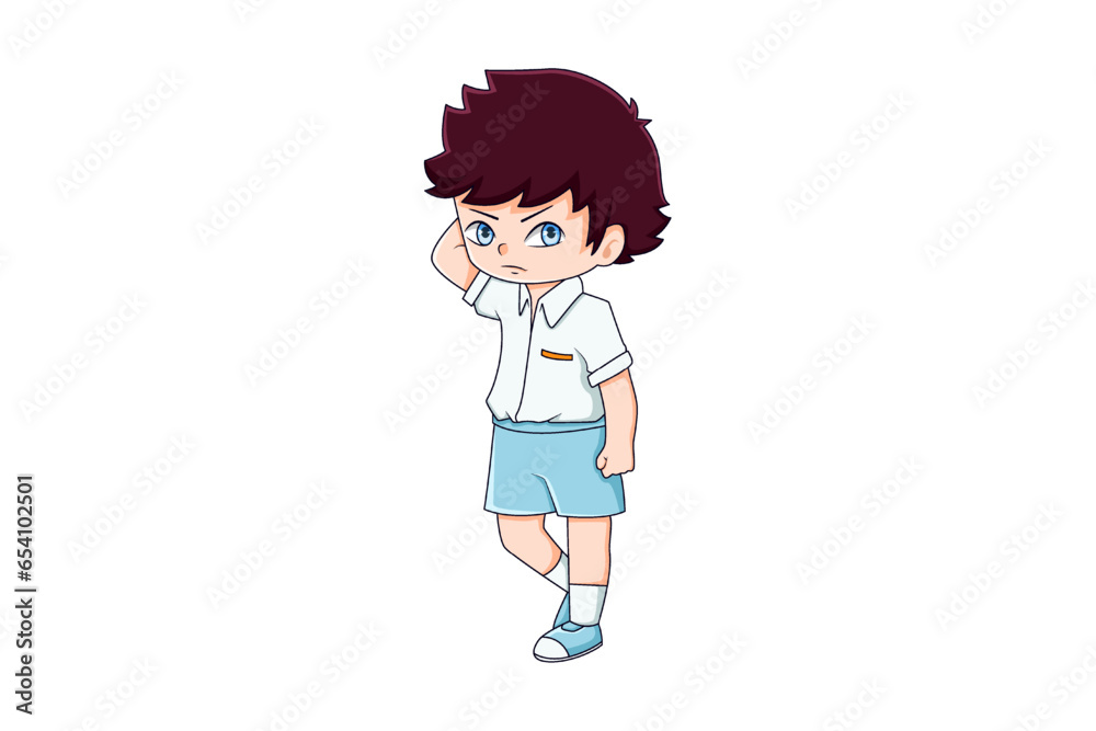 Back to School Character Design Illustration Back to School Character Design Illustration