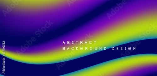 Abstract vector backdrop with fluid, geometric elements. Harmonious blend of form and color, evoking dynamic and captivating visual landscape for wallpaper, banner, background, landing page