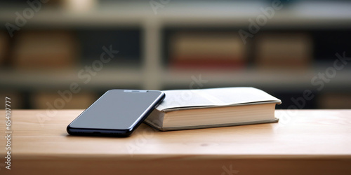 Smartphone and books on the table © red_orange_stock
