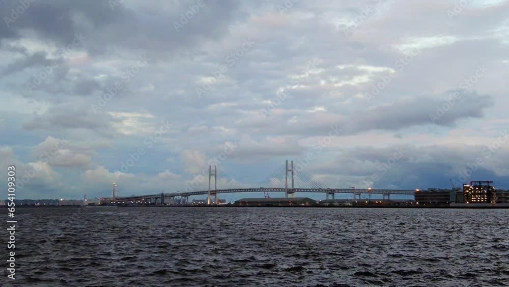 The beautiful view in Yokohama The beautiful view in Yokohama